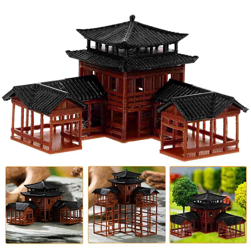 Model Bangunan Kuno Miniatur D - Japanese Garden Bonsai ulasan dan harga