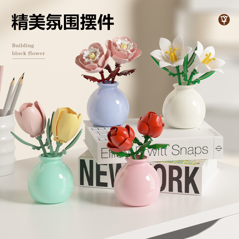 DIY MOC Buket Bunga Mawar Bung - Bonsai Garden Experts ulasan dan harga