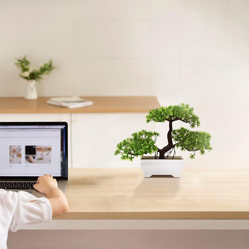 Tanaman Palsu Bionik Plastik B - Bonsai Garden Home ulasan dan harga