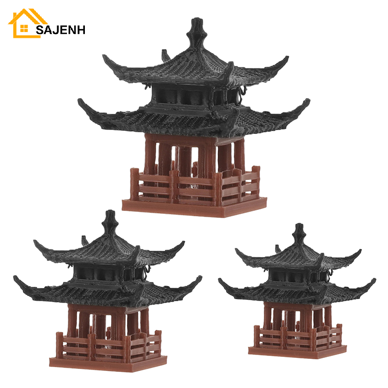 Patung Pagoda Mini Dekorasi Ta - Japanese Garden Bonsai ulasan dan harga