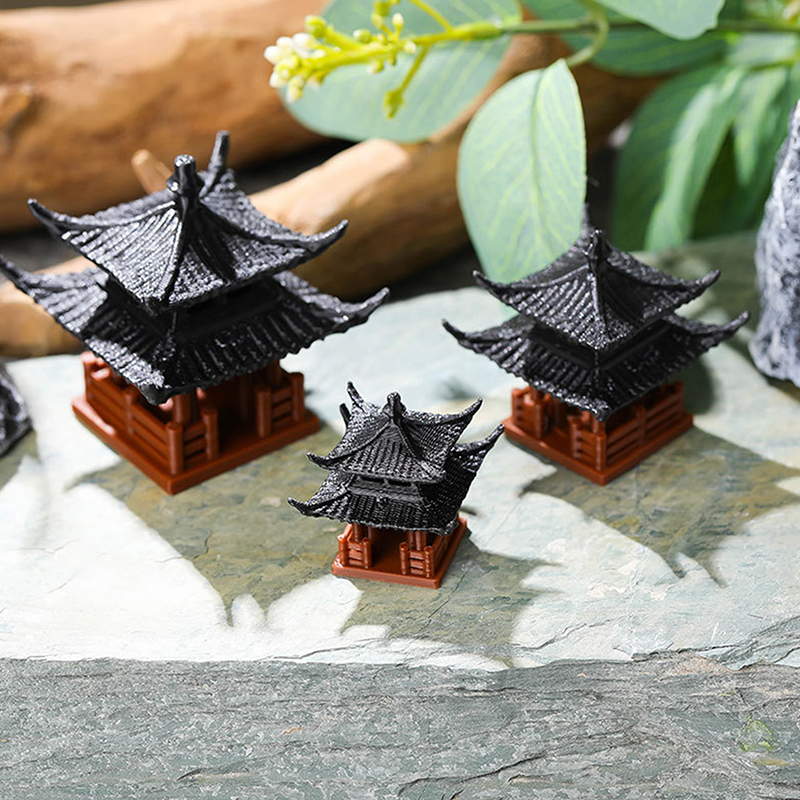 Patung Pagoda Mini Dekorasi Ta - Japanese Garden Bonsai ulasan dan harga