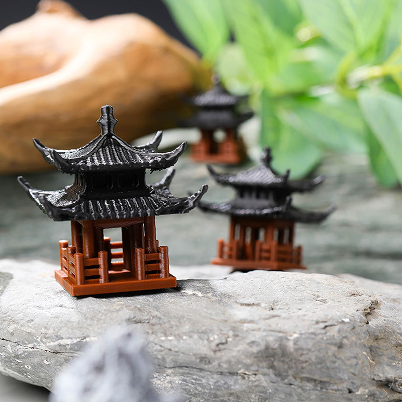 Patung Pagoda Mini Dekorasi Ta - Japanese Garden Bonsai ulasan dan harga