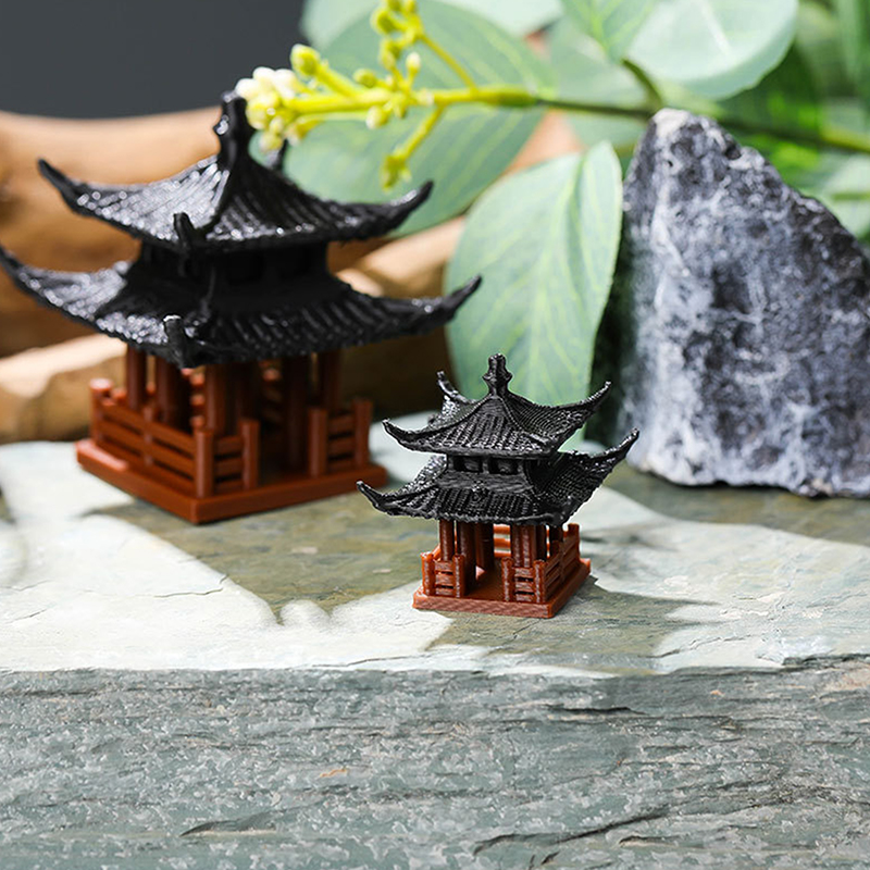 Patung Pagoda Mini Dekorasi Ta - Japanese Garden Bonsai ulasan dan harga