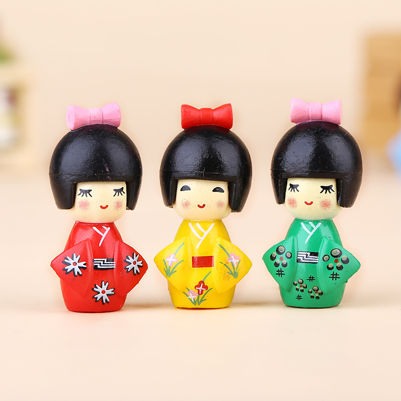Patung Gadis Jepang Lucu Baru  - Japanese Garden Bonsai ulasan dan harga